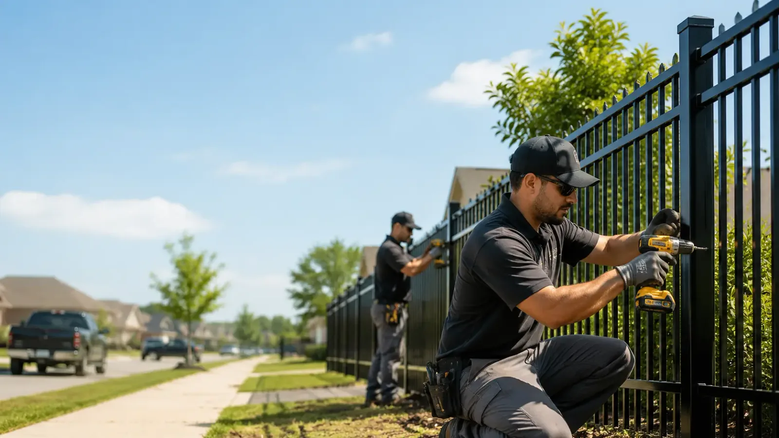 Metal Fence Installation in Glen Campbell, PA